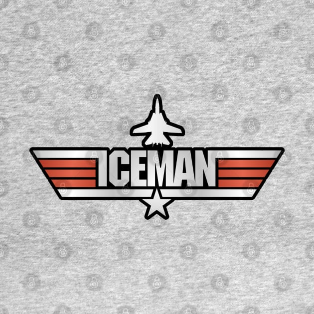 Top Gun Style - Iceman by RetroCheshire